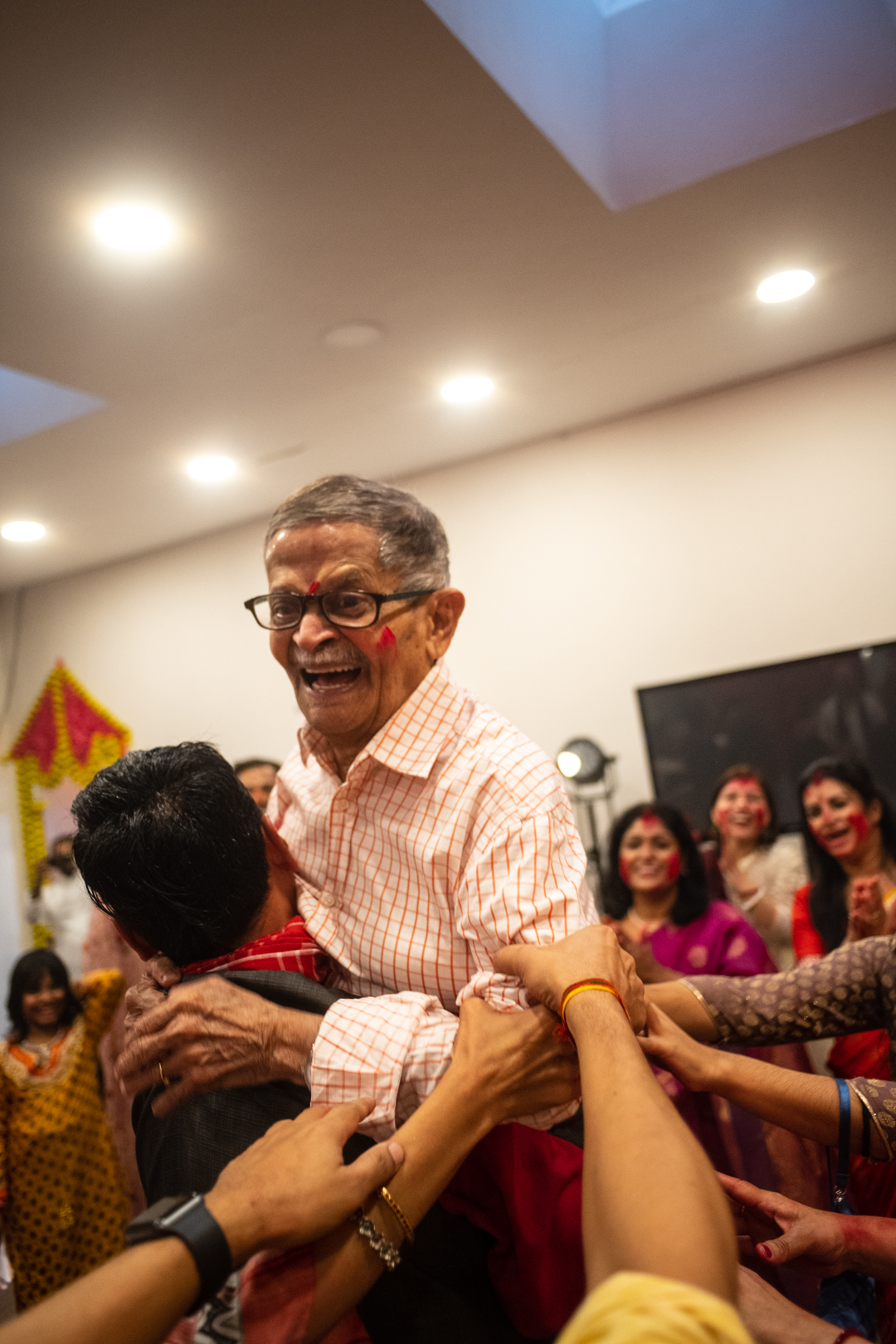 Community celebrations and joy
